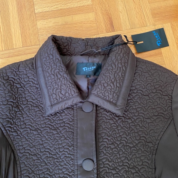 Diape NWT brown puffer jacket - Picture 5 of 6